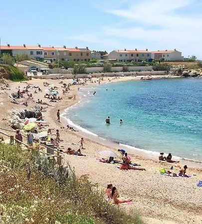 아파트 Rdj Terrasse Piscine Sur Proche Plages A Pieds 사나리쉬르메르